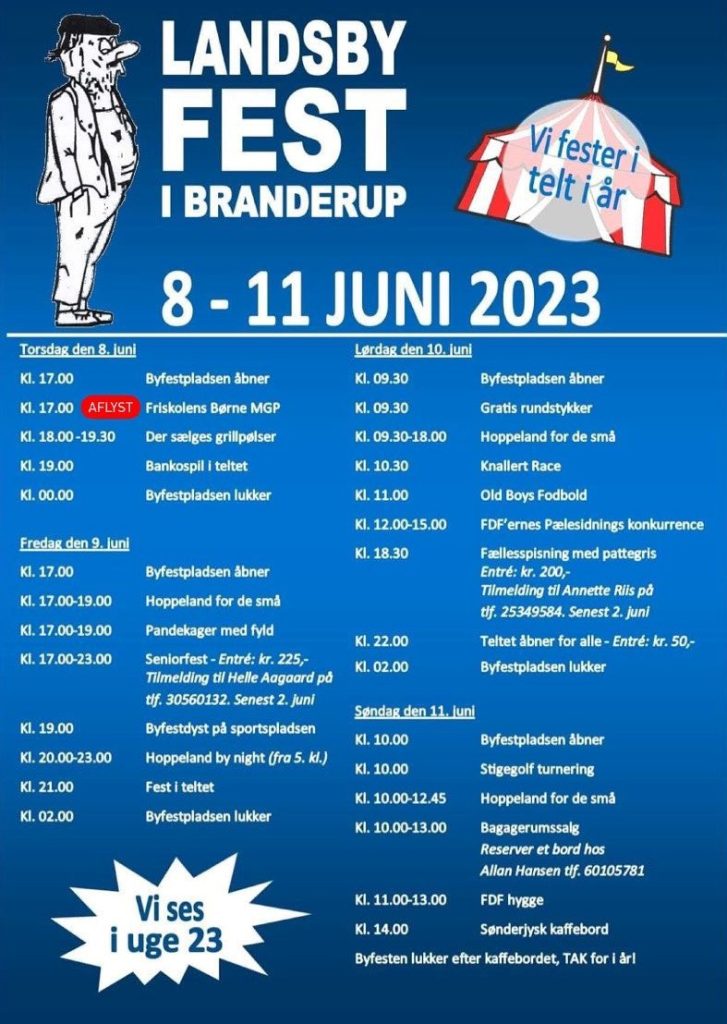 Branderup Landsbyfest 2023 7 Branderup-byfest